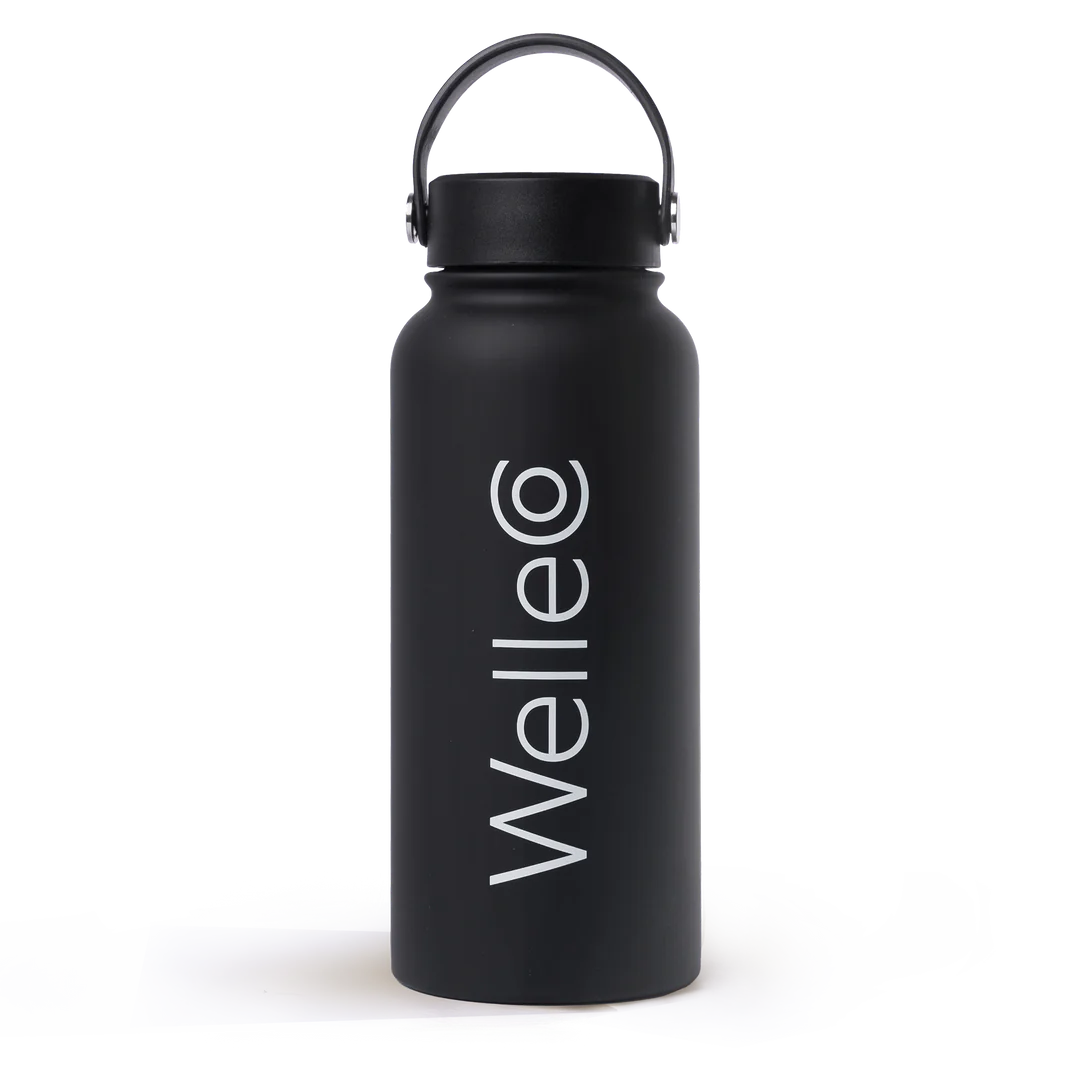 WelleCo Stainless Steel Hydrator Bottle 1L