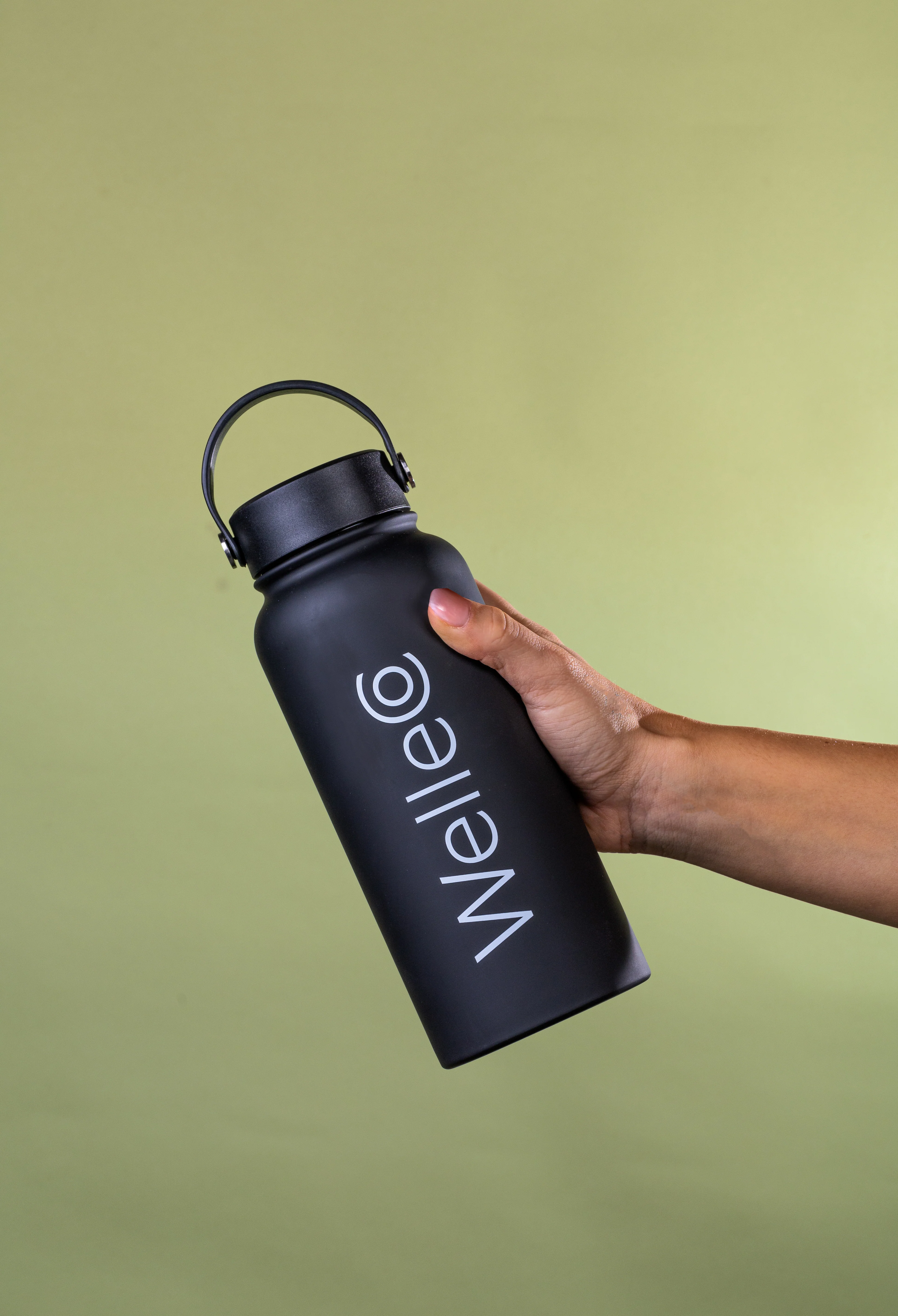 WelleCo Stainless Steel Hydrator Bottle 1L - Image 2