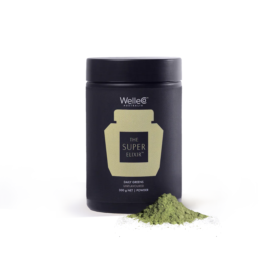 WelleCo The Super Elixir Greens Jar 300g - Image 2